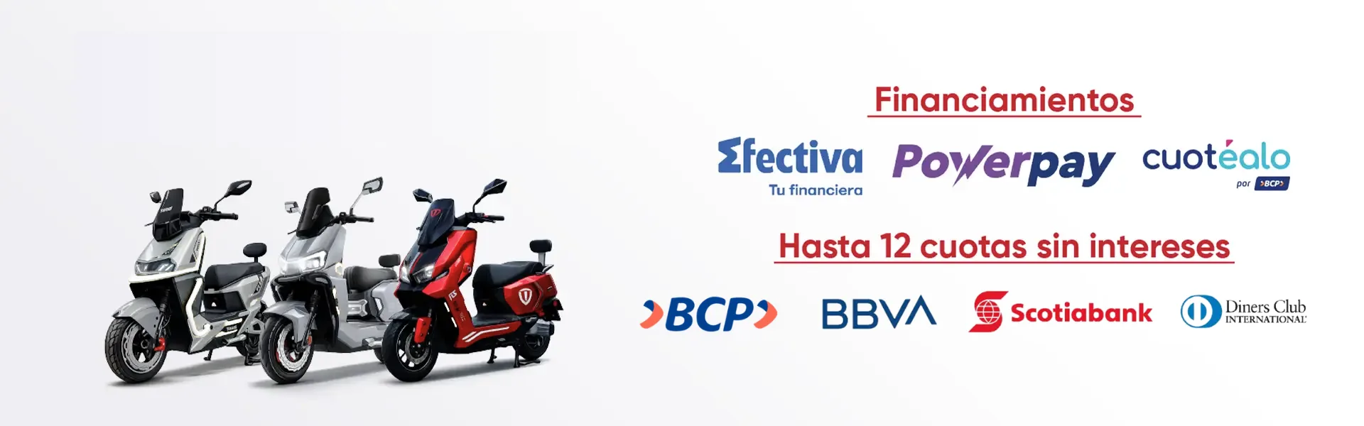 Financiamiento de motos electricas peru