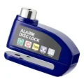 Candado de Freno Disco con Alarma Azul Marino