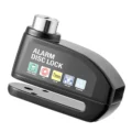 Candado de Freno Disco con Alarma Negro