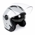 Casco Doble Visor Abierto byb730 gris tailg
