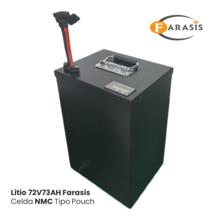 Batería de Litio 72V73Ah Farasis Celda NMC Tipo Pouch P