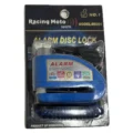 Candado de Freno Disco con Alarma & Accesorios azul