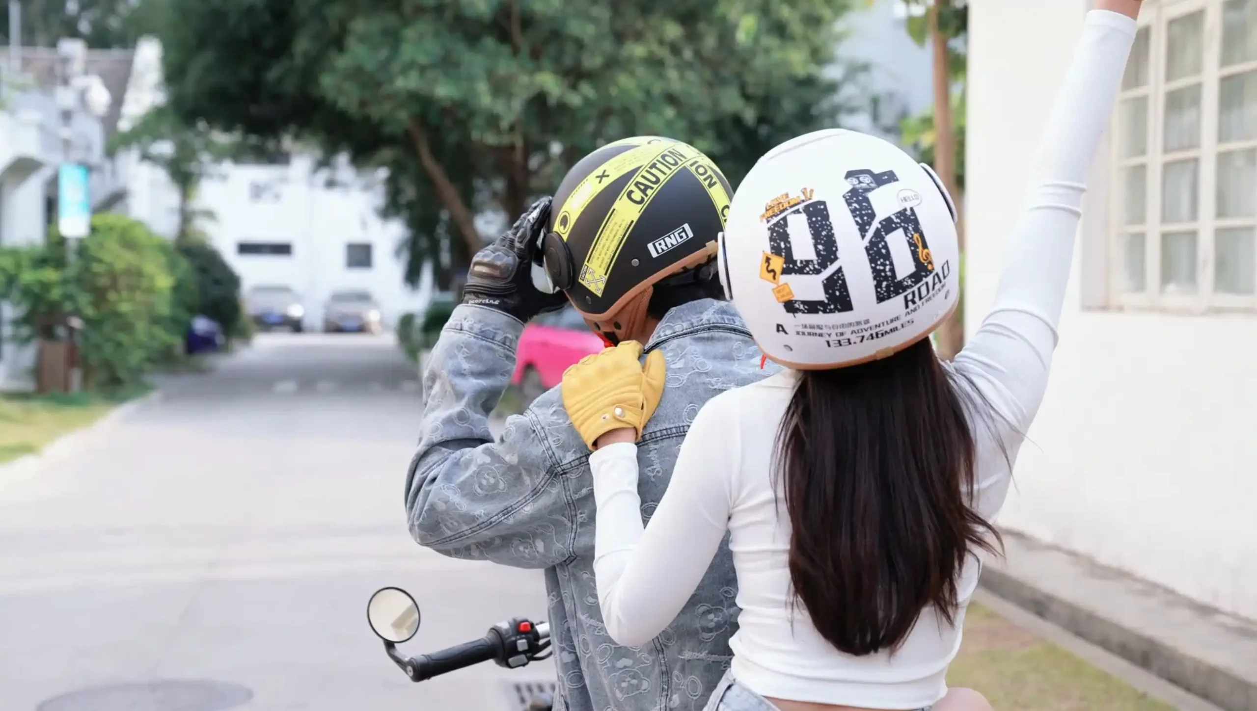 casco RNG 3C con dibujo