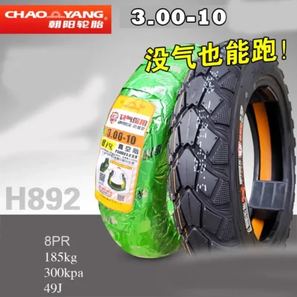 Llanta ChaoYang 3.00-10 cocada 8PR