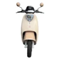 moto electrica vintage beige