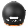 Casco 3C Abierto RNG negro mate posterior