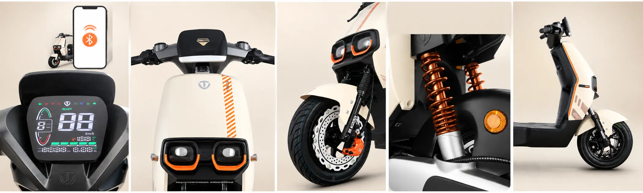 TAILG T7 bicimoto litio extraible detalles
