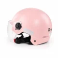 casco bicimoto WG5 rosado x