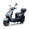 moto electrica urbana gris