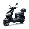 moto electrica urbana negra