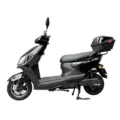 moto electrica urbana negra
