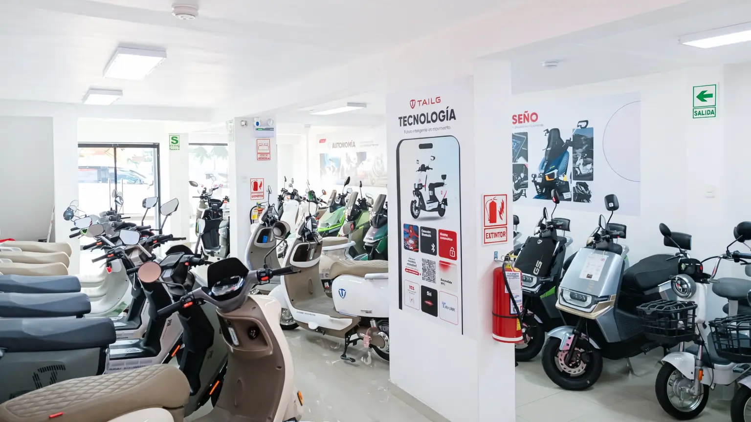 tailg surquillo motos electricas tienda interior 1