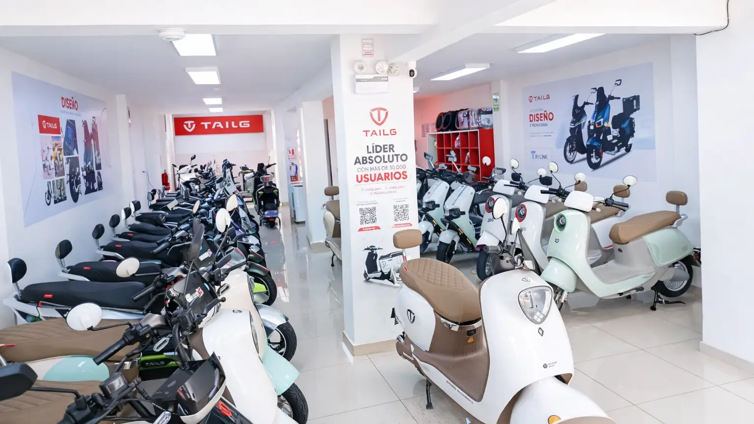 tailg surquillo motos electricas tienda interior 4