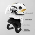 Casco Doble Visor Abierto Byb720 - Imagen 11