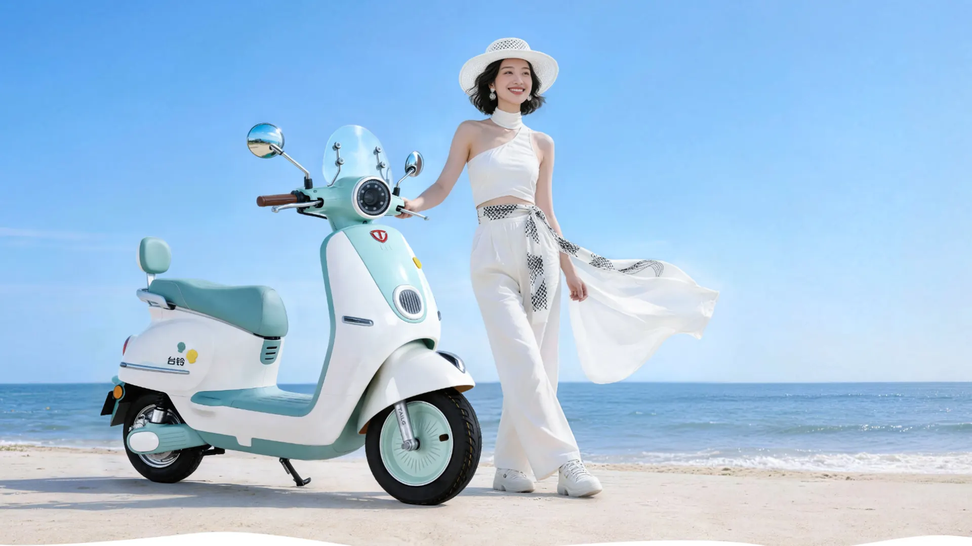 moto electrica estilo vintage TAILG